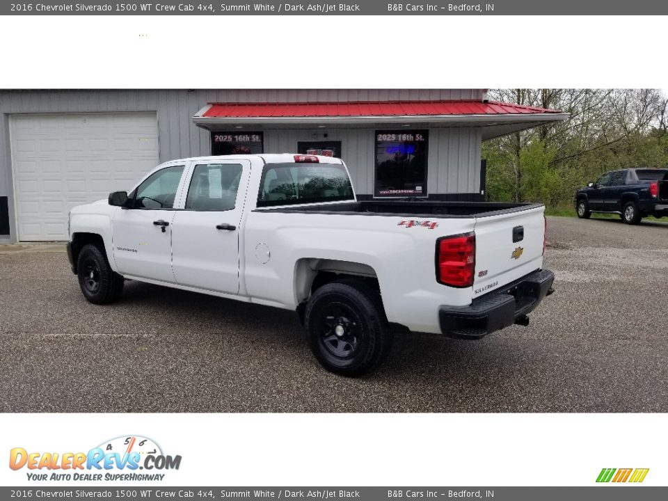 2016 Chevrolet Silverado 1500 WT Crew Cab 4x4 Summit White / Dark Ash/Jet Black Photo #3