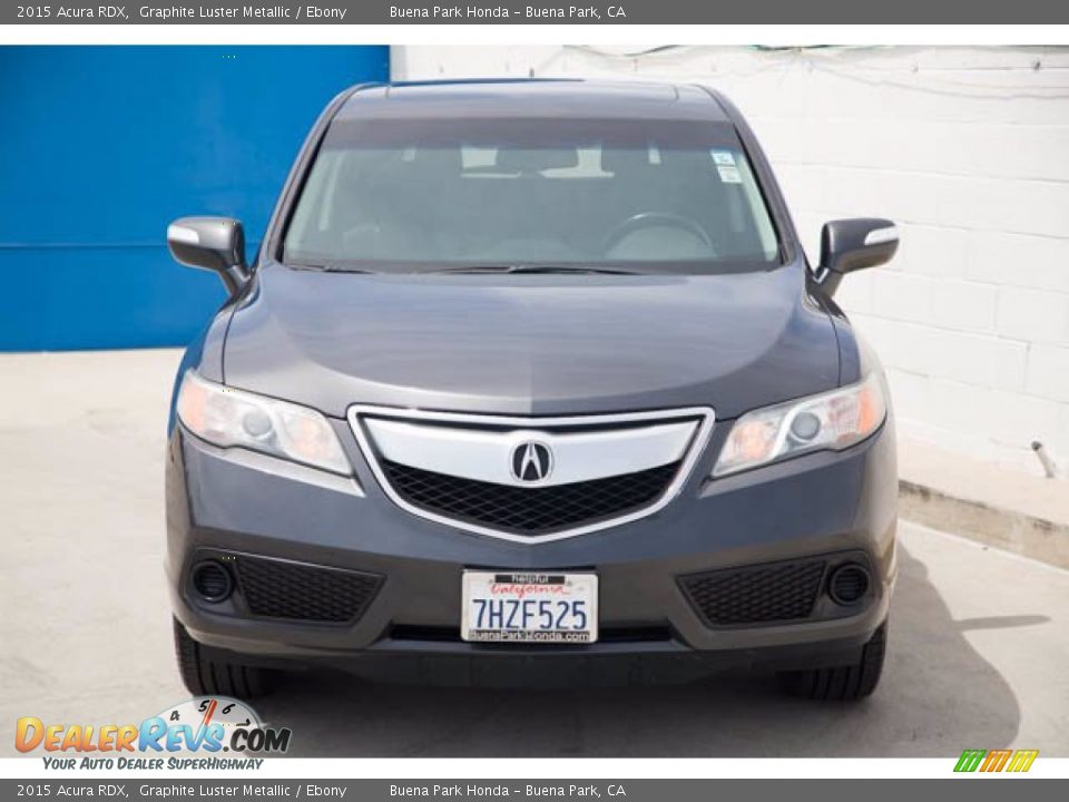 2015 Acura RDX Graphite Luster Metallic / Ebony Photo #7