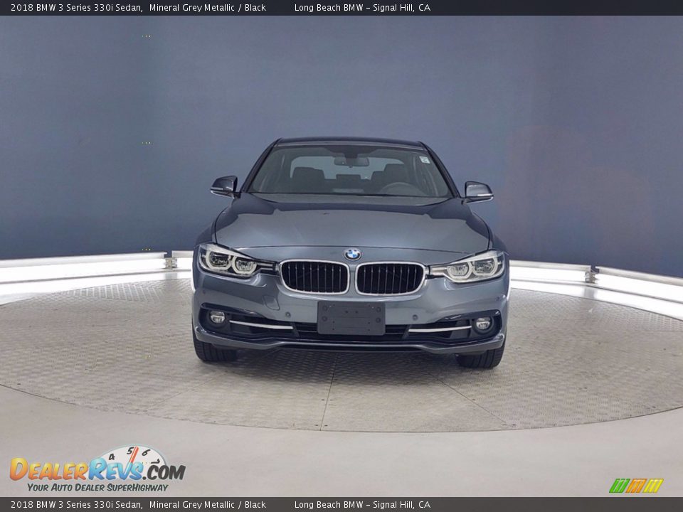 2018 BMW 3 Series 330i Sedan Mineral Grey Metallic / Black Photo #2