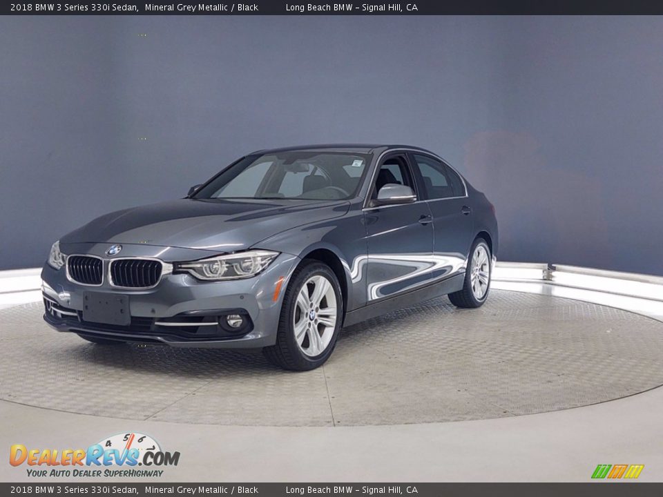 2018 BMW 3 Series 330i Sedan Mineral Grey Metallic / Black Photo #3