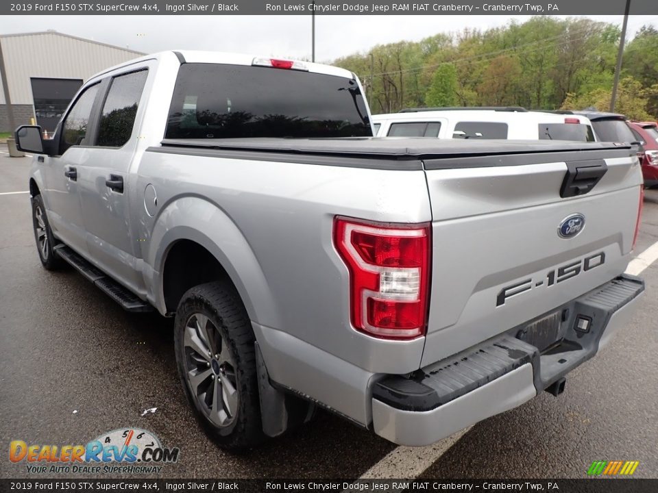 2019 Ford F150 STX SuperCrew 4x4 Ingot Silver / Black Photo #4