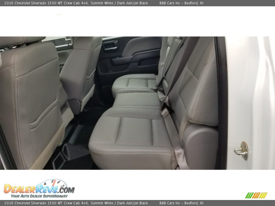 2016 Chevrolet Silverado 1500 WT Crew Cab 4x4 Summit White / Dark Ash/Jet Black Photo #21