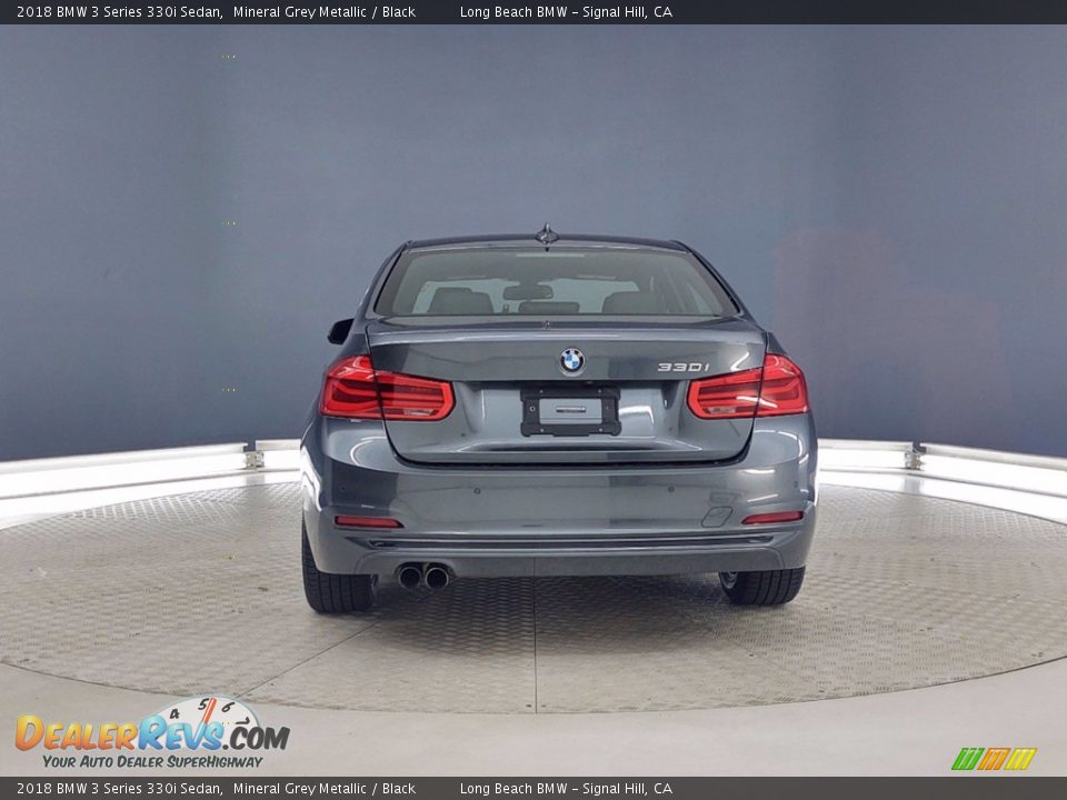 2018 BMW 3 Series 330i Sedan Mineral Grey Metallic / Black Photo #4