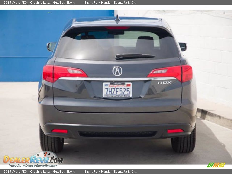 2015 Acura RDX Graphite Luster Metallic / Ebony Photo #11