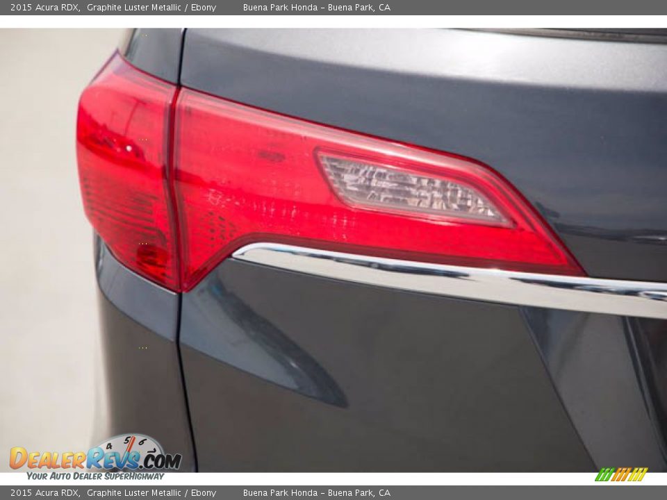 2015 Acura RDX Graphite Luster Metallic / Ebony Photo #12