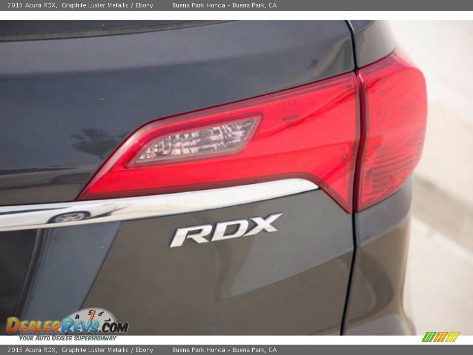 2015 Acura RDX Graphite Luster Metallic / Ebony Photo #13
