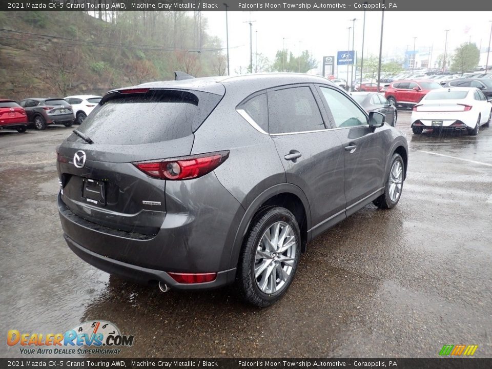 2021 Mazda CX-5 Grand Touring AWD Machine Gray Metallic / Black Photo #2