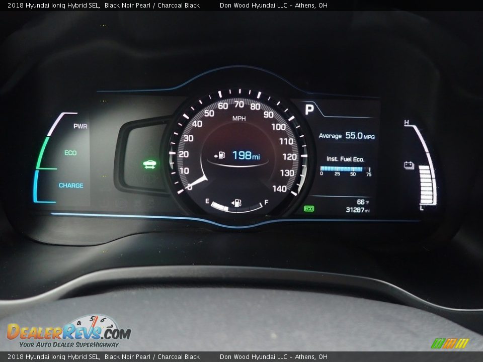 2018 Hyundai Ioniq Hybrid SEL Gauges Photo #29