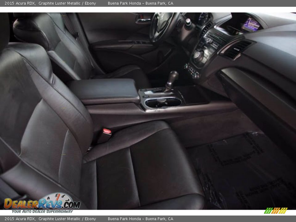 2015 Acura RDX Graphite Luster Metallic / Ebony Photo #24