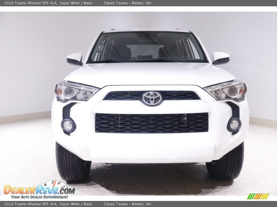 2019 Toyota 4Runner SR5 4x4 Super White / Black Photo #2