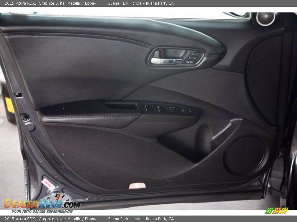 2015 Acura RDX Graphite Luster Metallic / Ebony Photo #29