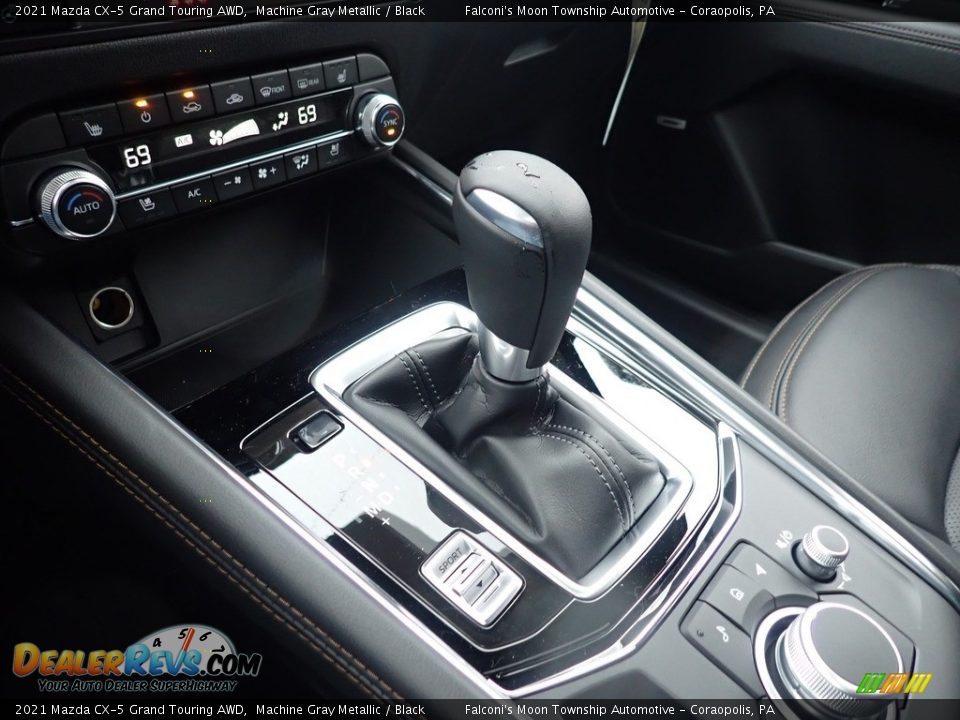 2021 Mazda CX-5 Grand Touring AWD Machine Gray Metallic / Black Photo #15