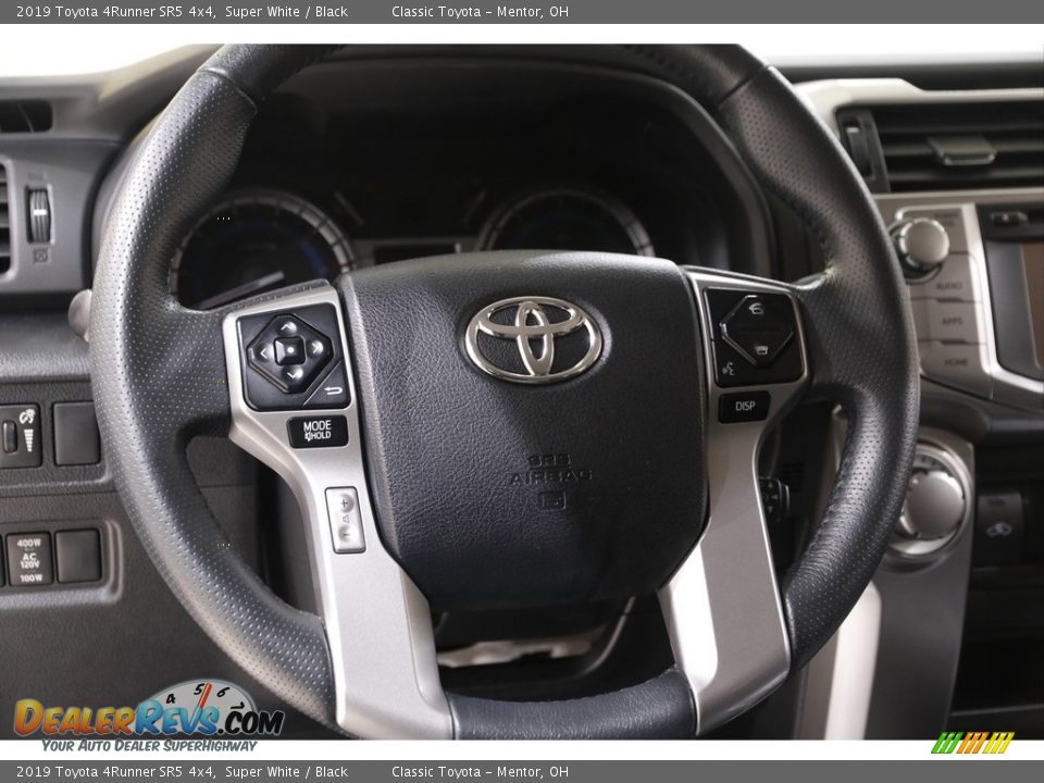 2019 Toyota 4Runner SR5 4x4 Super White / Black Photo #7