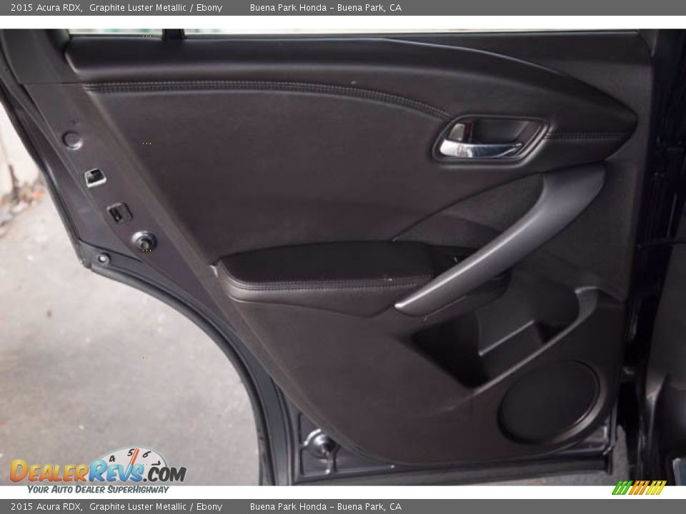 2015 Acura RDX Graphite Luster Metallic / Ebony Photo #31