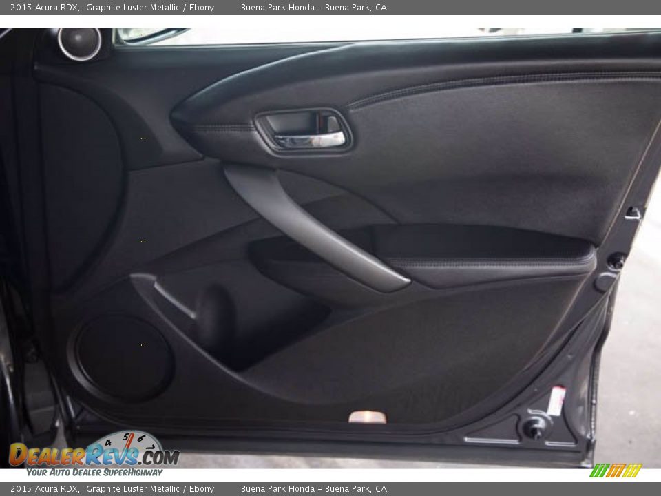 2015 Acura RDX Graphite Luster Metallic / Ebony Photo #33