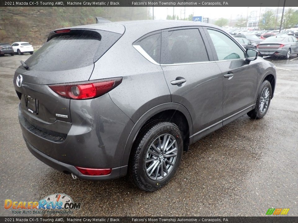 2021 Mazda CX-5 Touring AWD Machine Gray Metallic / Black Photo #2