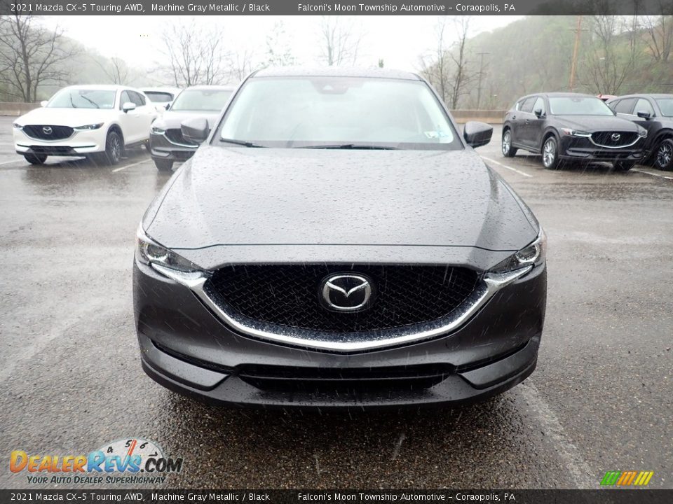 2021 Mazda CX-5 Touring AWD Machine Gray Metallic / Black Photo #4