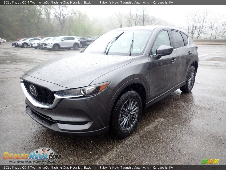 2021 Mazda CX-5 Touring AWD Machine Gray Metallic / Black Photo #5