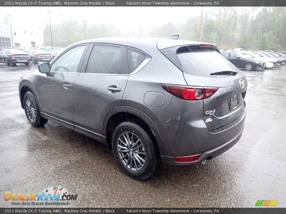 2021 Mazda CX-5 Touring AWD Machine Gray Metallic / Black Photo #6