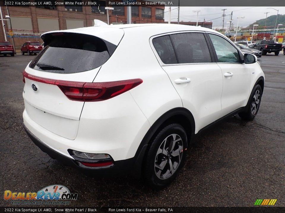 2022 Kia Sportage LX AWD Snow White Pearl / Black Photo #2