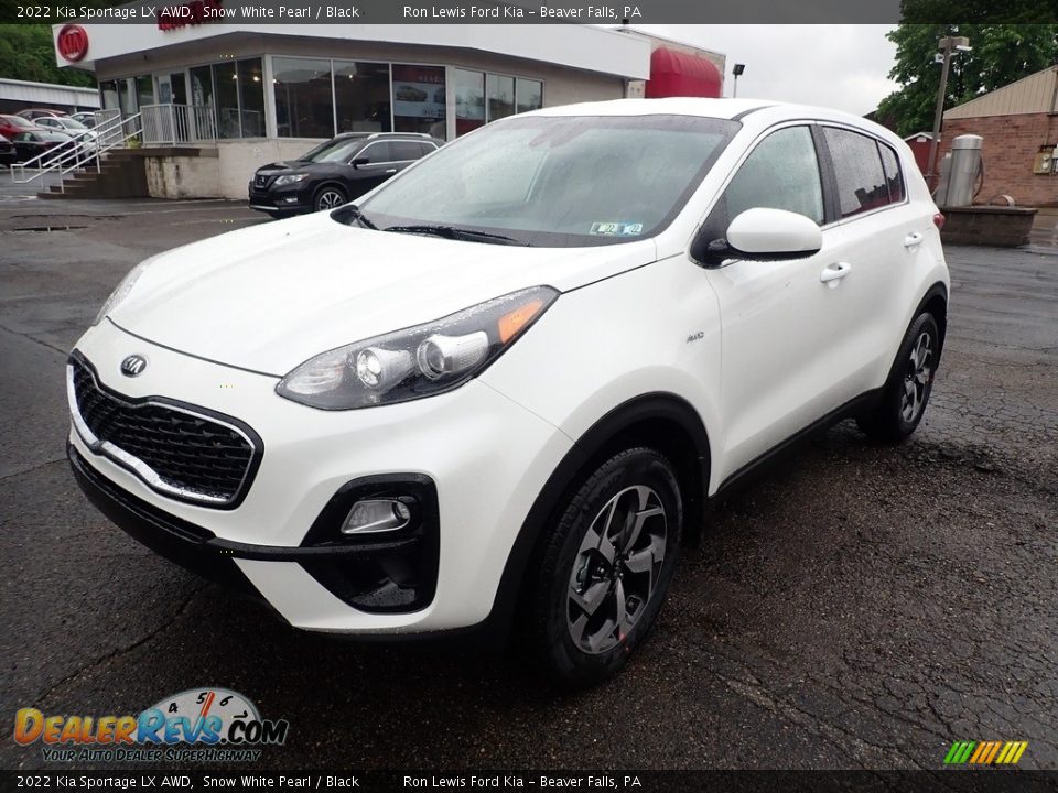 Snow White Pearl 2022 Kia Sportage LX AWD Photo #5