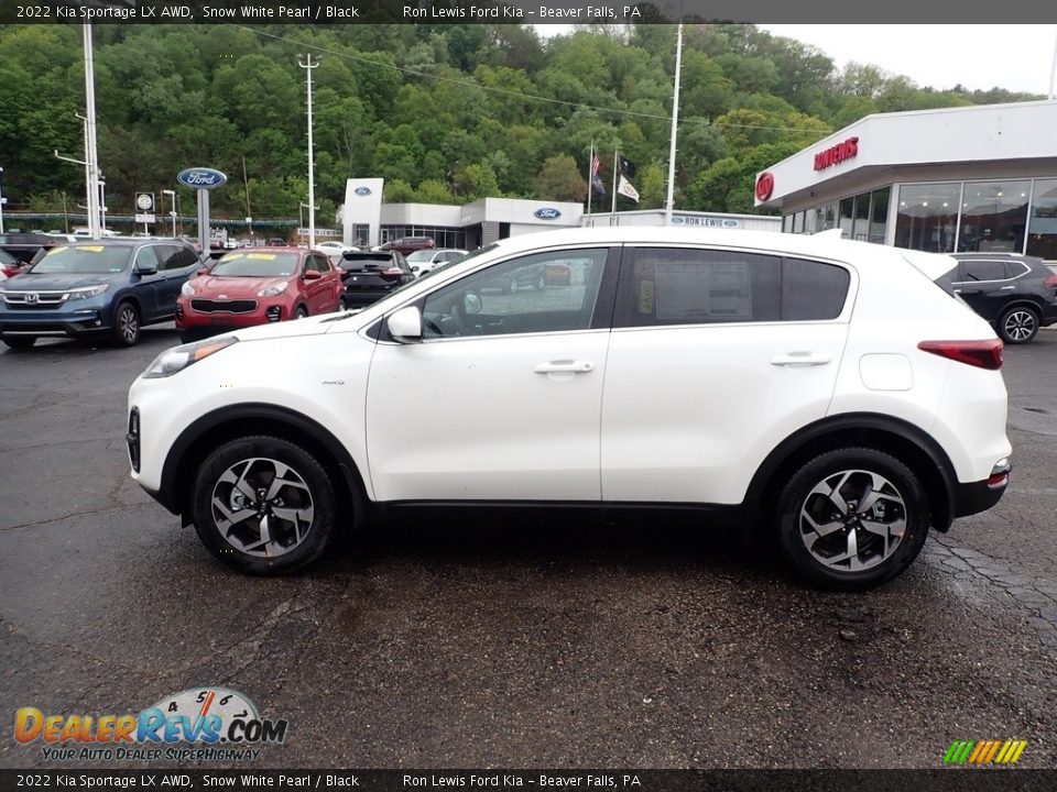 Snow White Pearl 2022 Kia Sportage LX AWD Photo #6