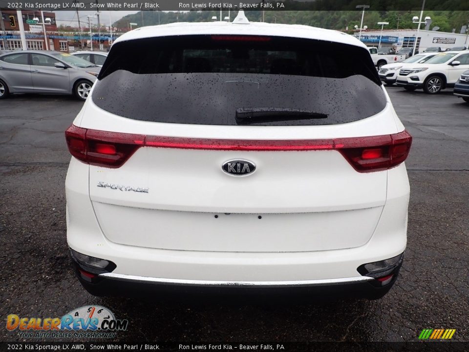 2022 Kia Sportage LX AWD Snow White Pearl / Black Photo #8