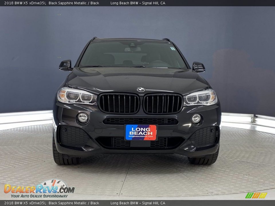 2018 BMW X5 xDrive35i Black Sapphire Metallic / Black Photo #2