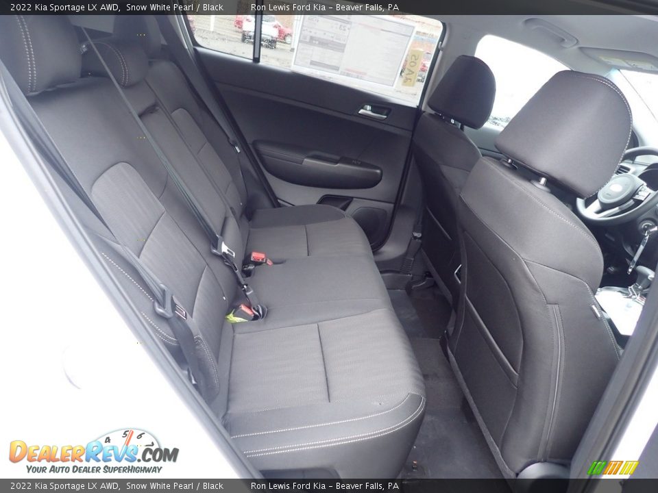 Rear Seat of 2022 Kia Sportage LX AWD Photo #10