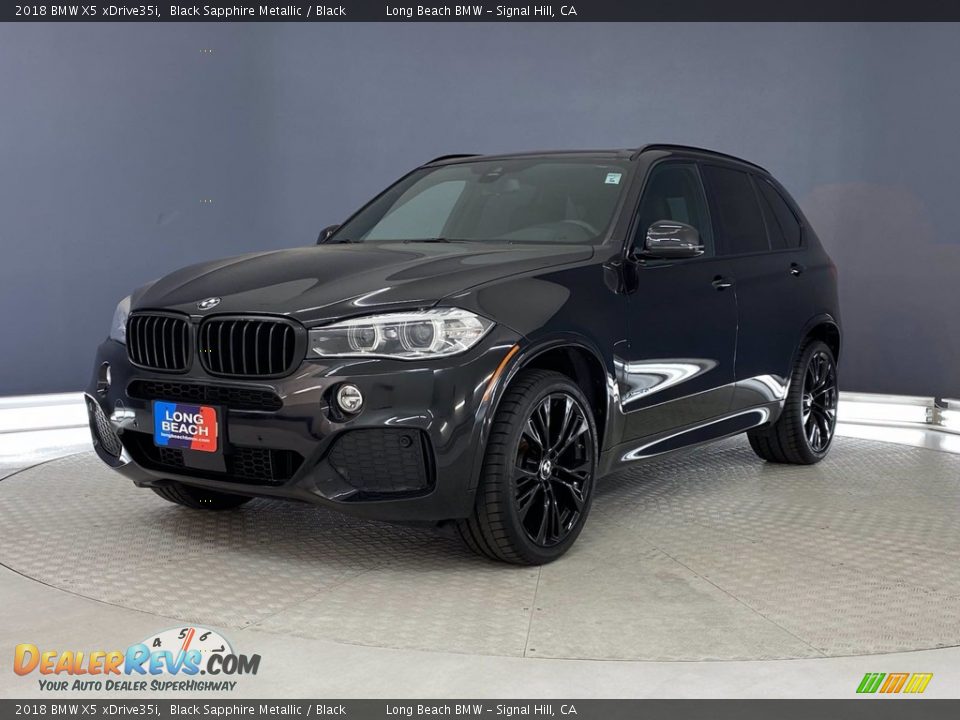 2018 BMW X5 xDrive35i Black Sapphire Metallic / Black Photo #3