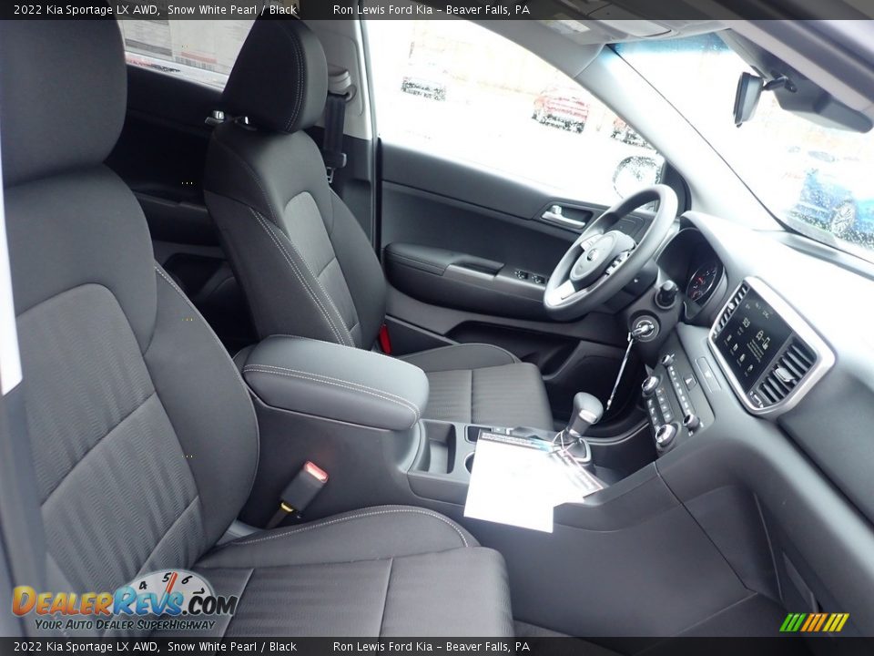 Black Interior - 2022 Kia Sportage LX AWD Photo #11