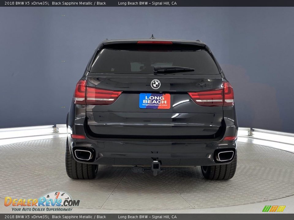 2018 BMW X5 xDrive35i Black Sapphire Metallic / Black Photo #4