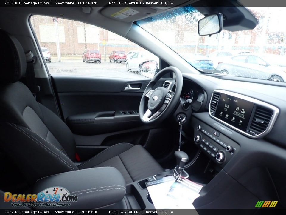 Front Seat of 2022 Kia Sportage LX AWD Photo #12