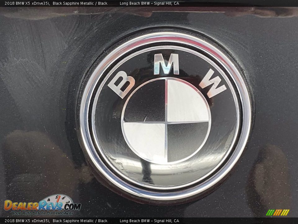 2018 BMW X5 xDrive35i Black Sapphire Metallic / Black Photo #10