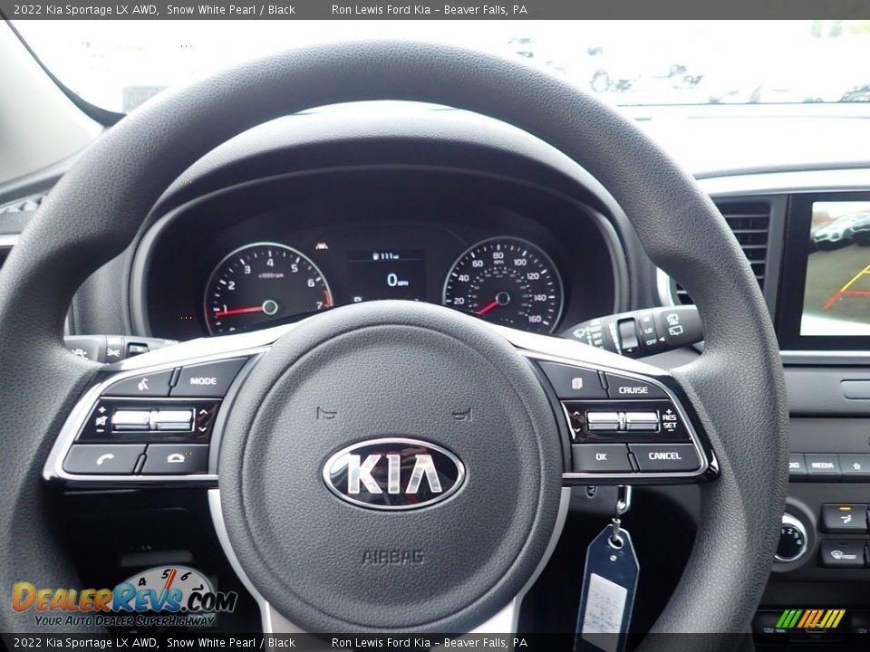 2022 Kia Sportage LX AWD Steering Wheel Photo #19