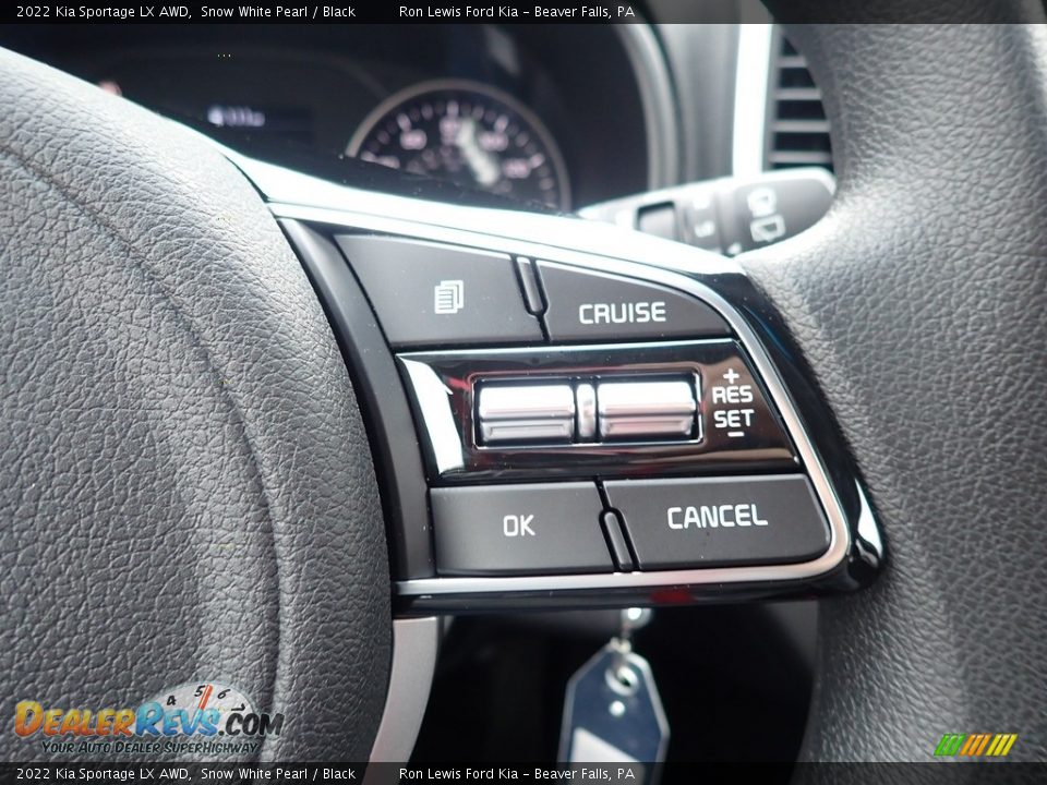 2022 Kia Sportage LX AWD Steering Wheel Photo #20
