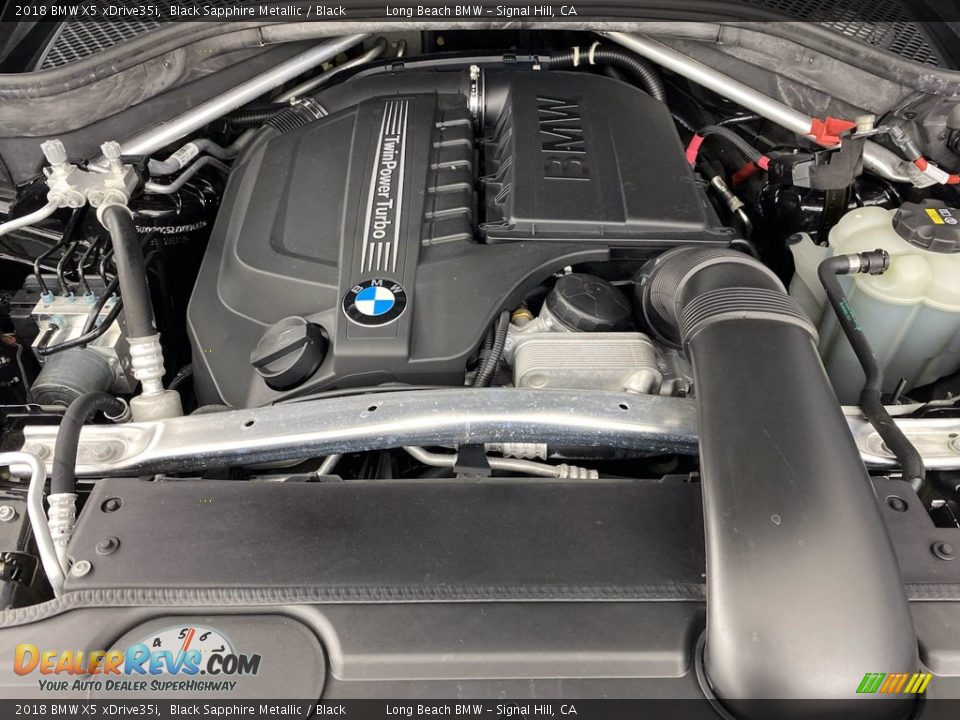 2018 BMW X5 xDrive35i Black Sapphire Metallic / Black Photo #12