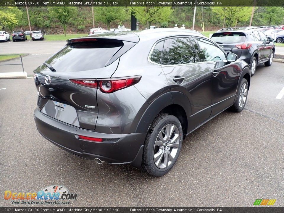 2021 Mazda CX-30 Premium AWD Machine Gray Metallic / Black Photo #2