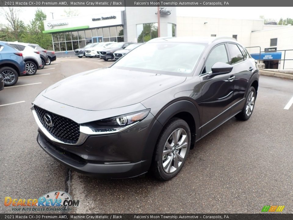 2021 Mazda CX-30 Premium AWD Machine Gray Metallic / Black Photo #5