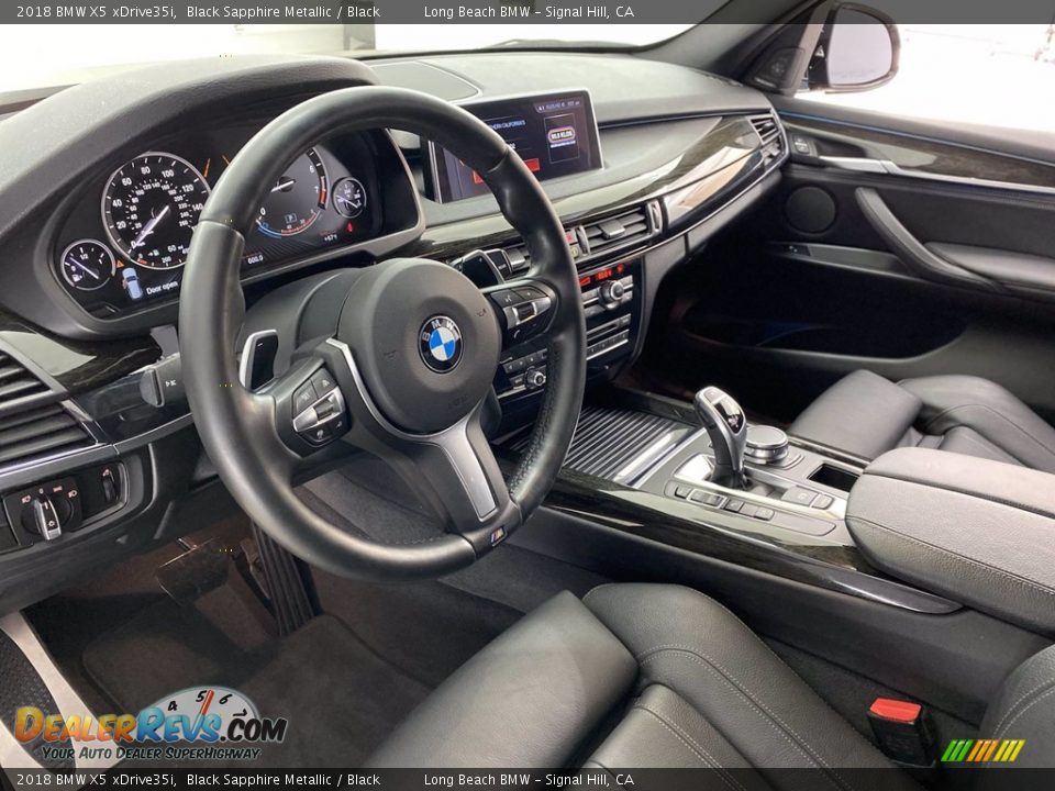 2018 BMW X5 xDrive35i Black Sapphire Metallic / Black Photo #16