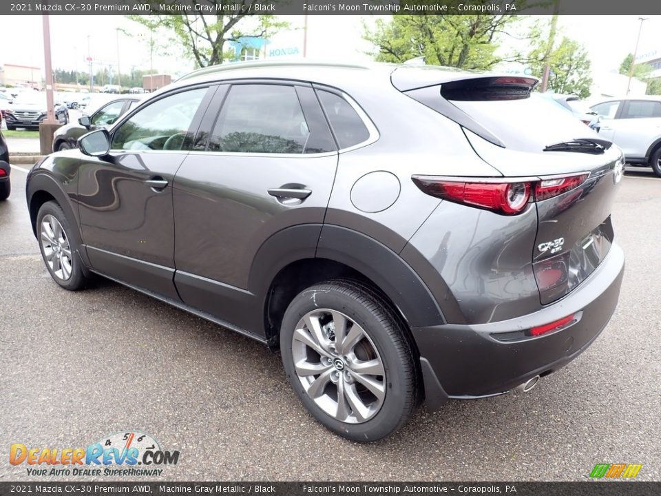 2021 Mazda CX-30 Premium AWD Machine Gray Metallic / Black Photo #6
