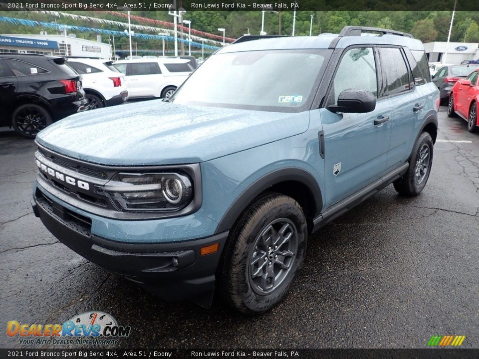Front 3/4 View of 2021 Ford Bronco Sport Big Bend 4x4 Photo #5