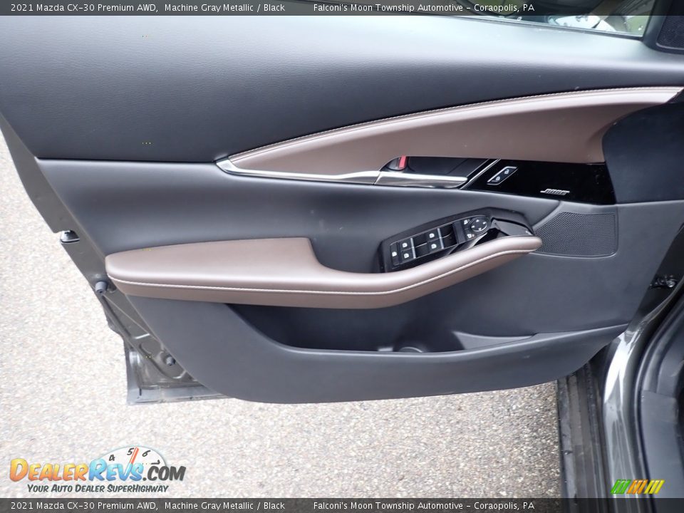 2021 Mazda CX-30 Premium AWD Machine Gray Metallic / Black Photo #11