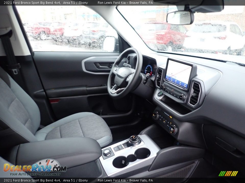 Dashboard of 2021 Ford Bronco Sport Big Bend 4x4 Photo #11