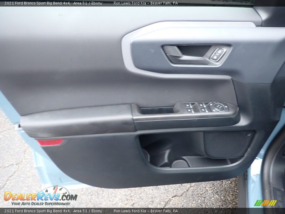 Door Panel of 2021 Ford Bronco Sport Big Bend 4x4 Photo #13
