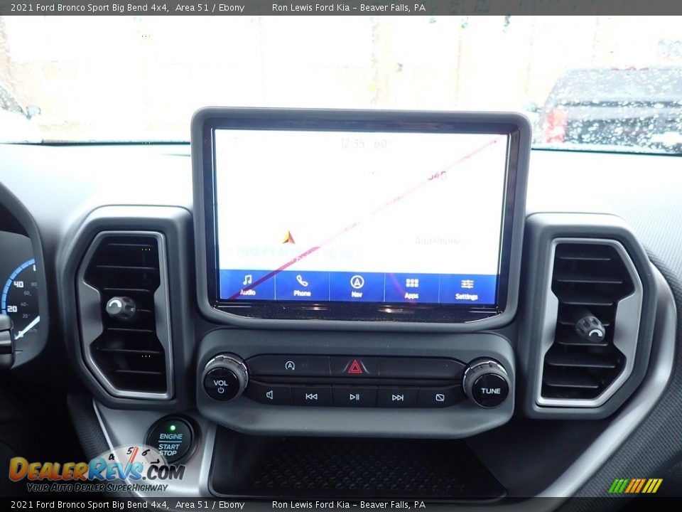 Navigation of 2021 Ford Bronco Sport Big Bend 4x4 Photo #15