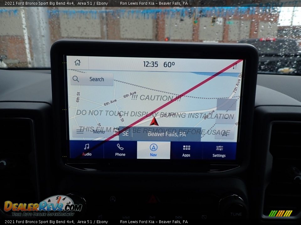2021 Ford Bronco Sport Big Bend 4x4 Area 51 / Ebony Photo #16