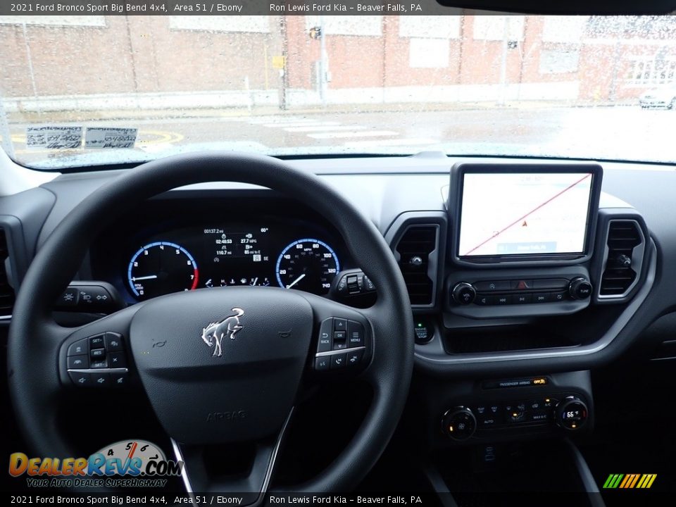 2021 Ford Bronco Sport Big Bend 4x4 Area 51 / Ebony Photo #20