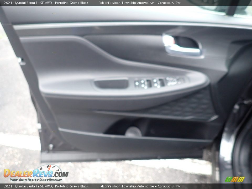 2021 Hyundai Santa Fe SE AWD Portofino Gray / Black Photo #11