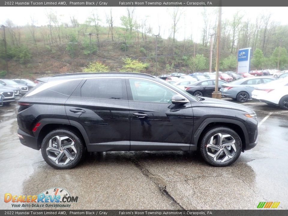 2022 Hyundai Tucson Limited AWD Phantom Black / Gray Photo #1